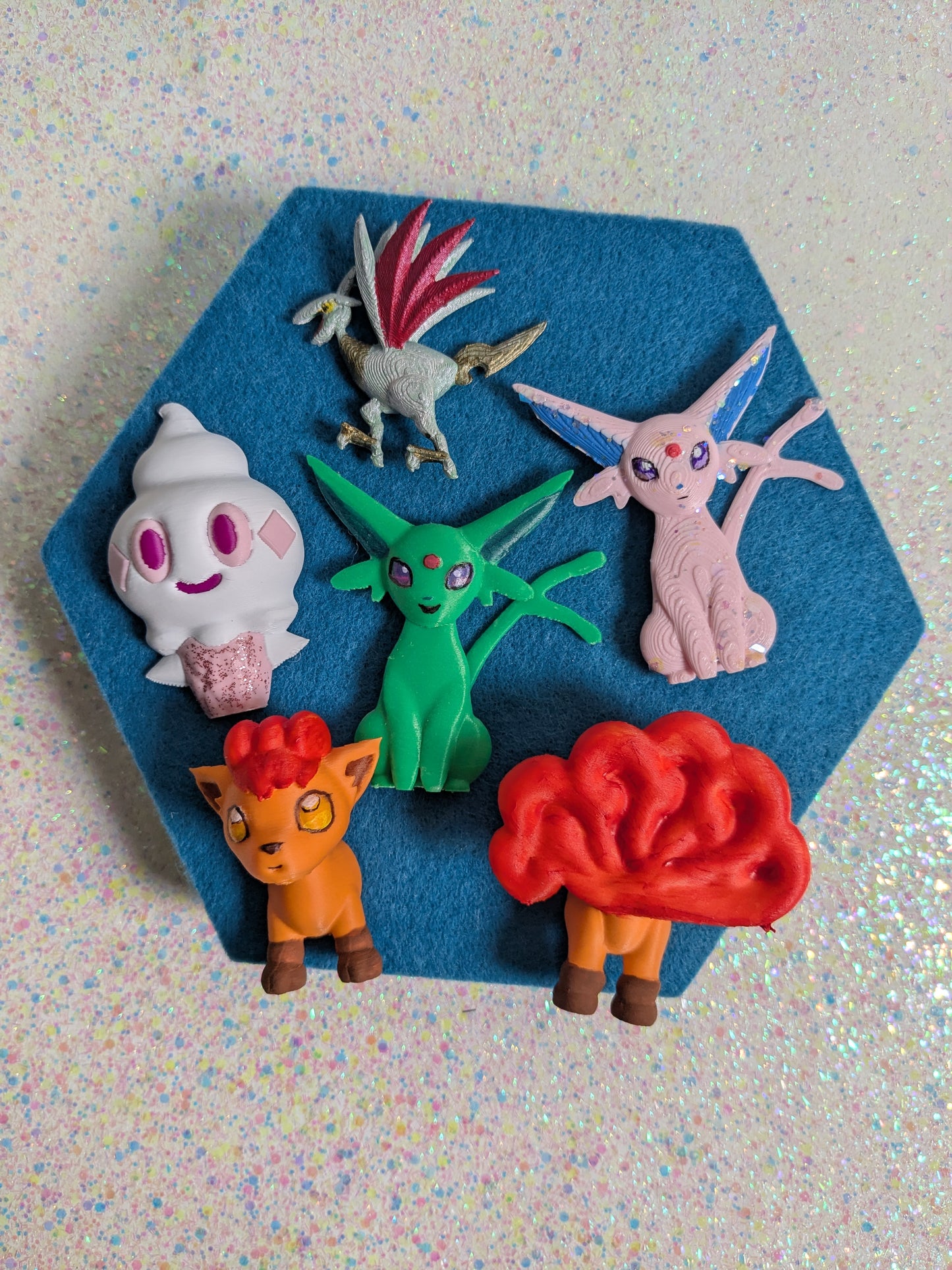 Shiny Psychic Fox Pin