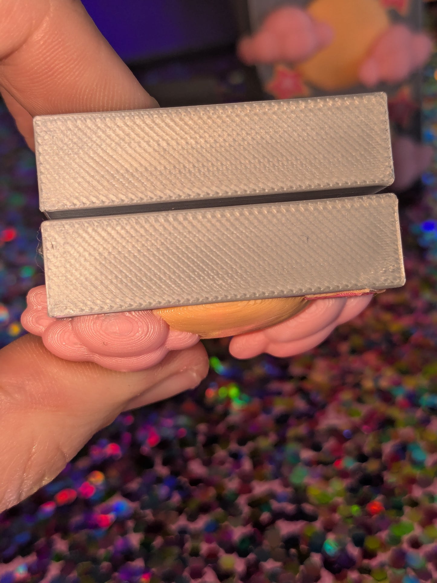 Affirmation Holder - Pink Clouds