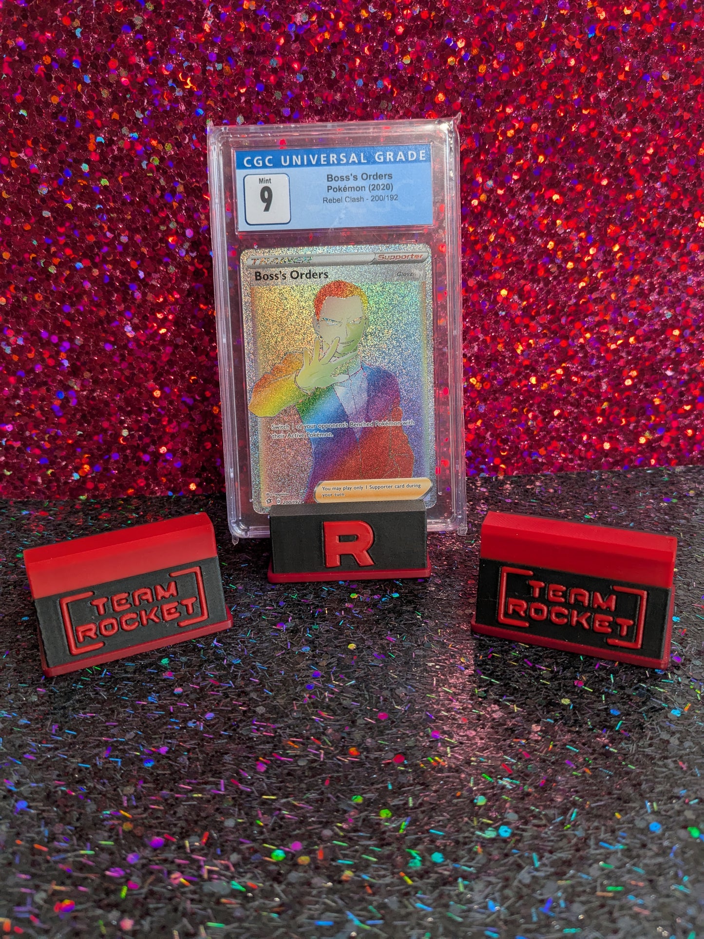 Art and Card Stand - Team Baddie