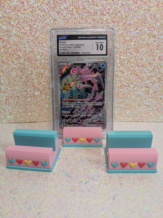 Art and Card Stand - Pastel Hearts