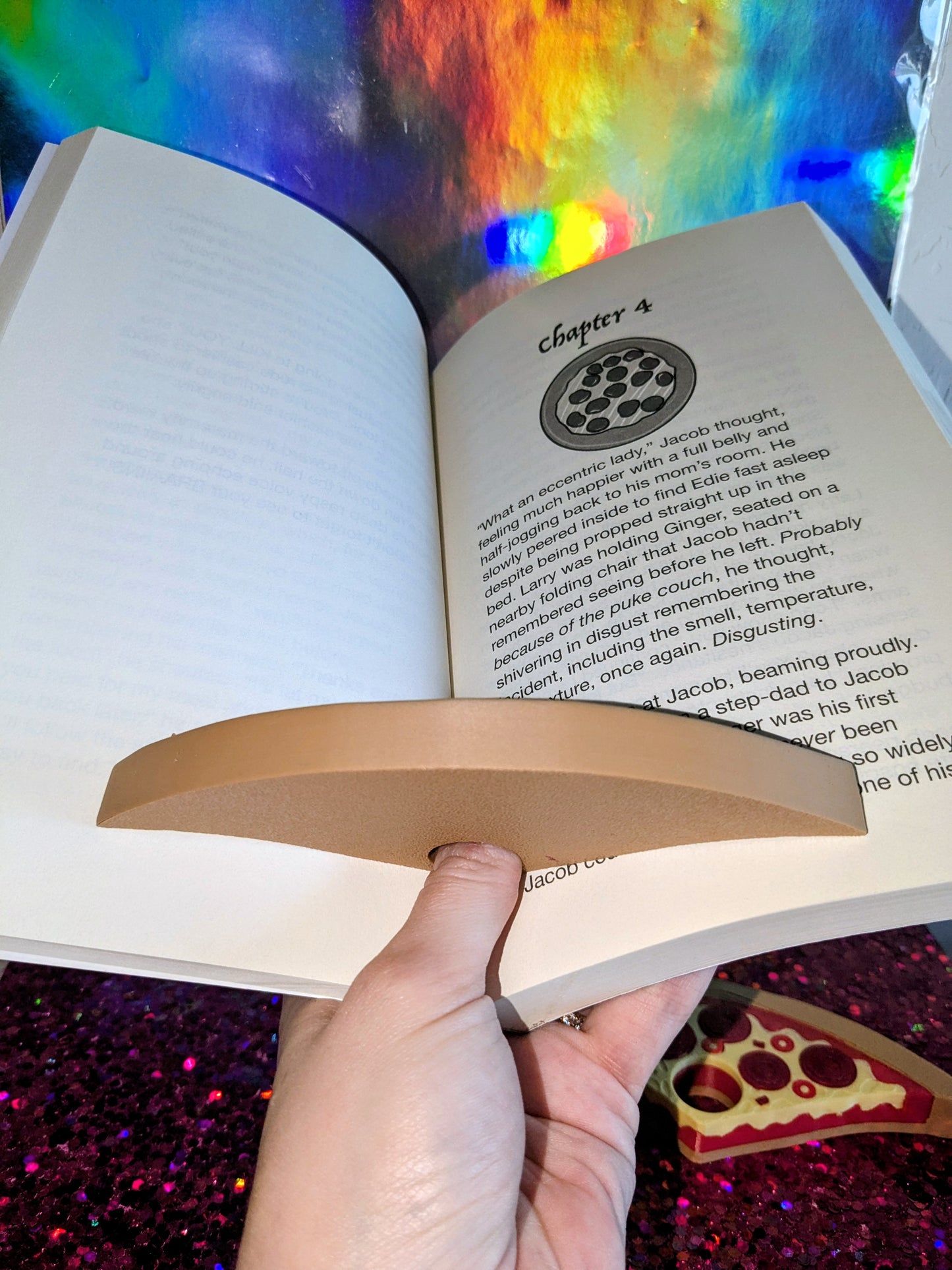 Book holder - Pizza