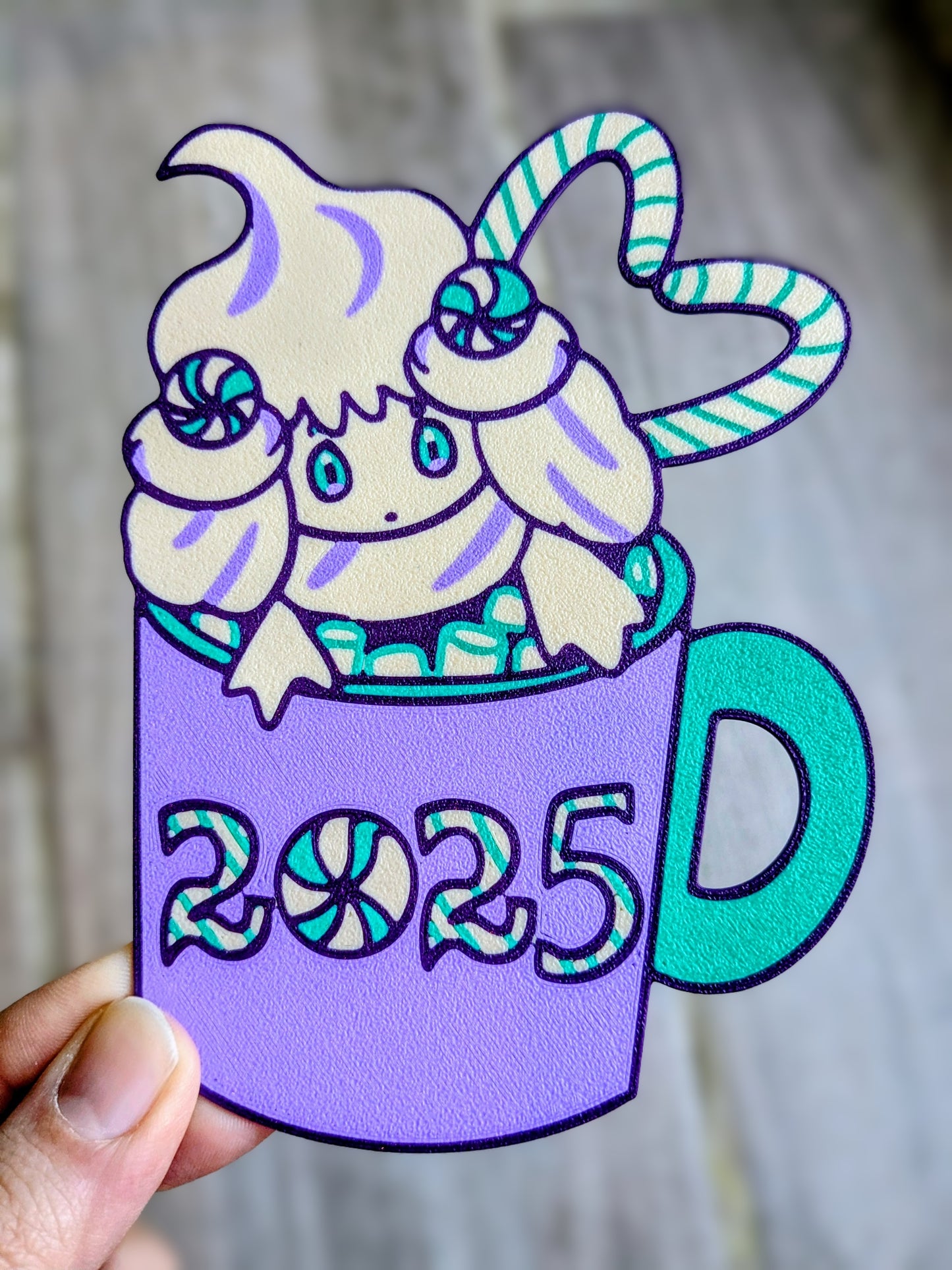 2025 Whipped Cream Hot Cocoa Ornament