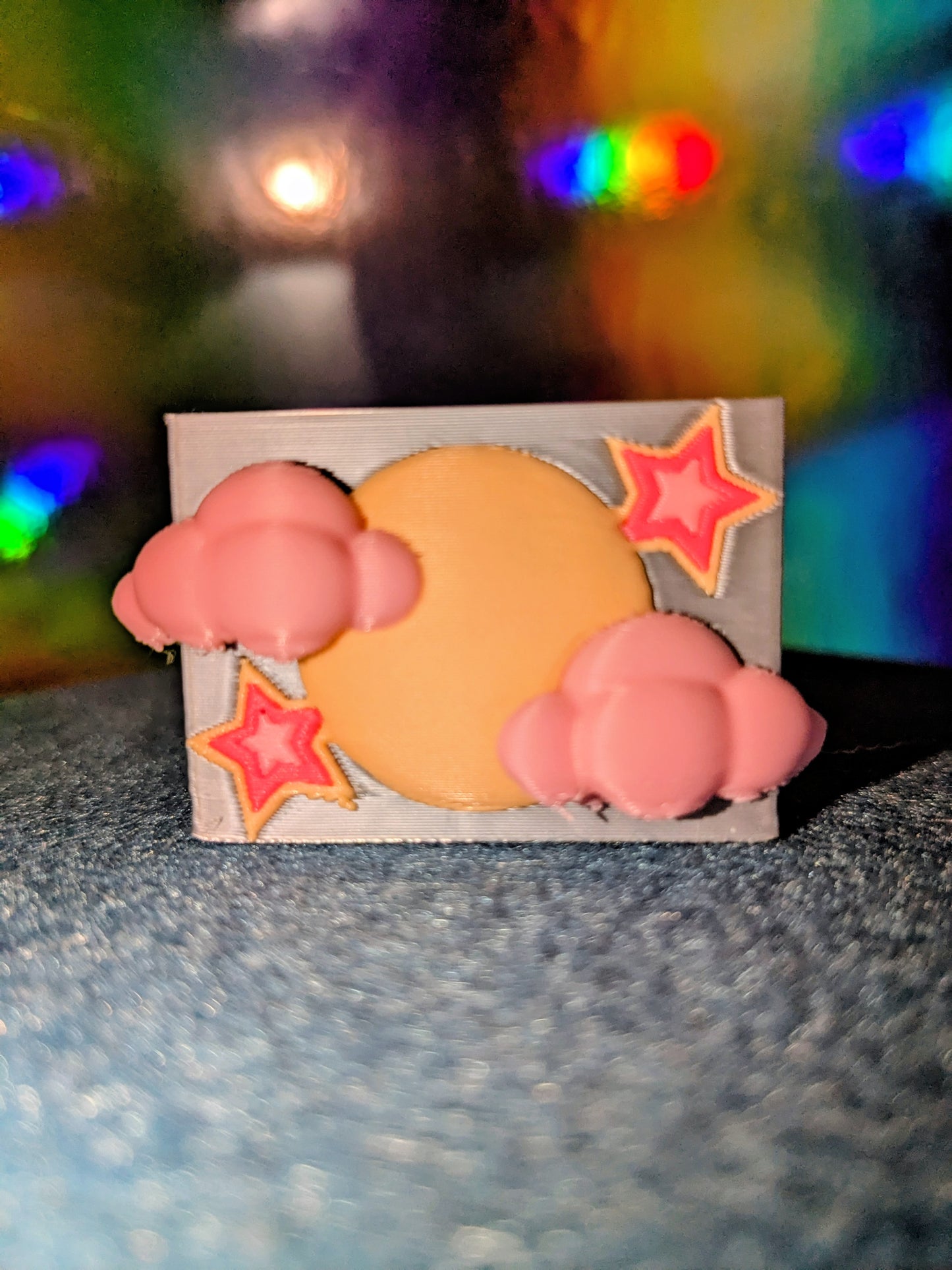 Affirmation Holder - Pink Clouds